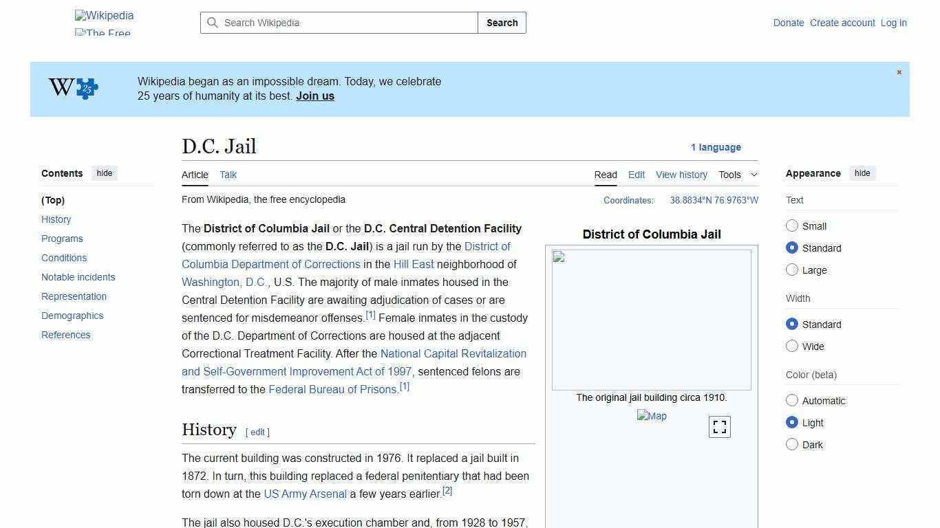 D.C. Jail - Wikipedia